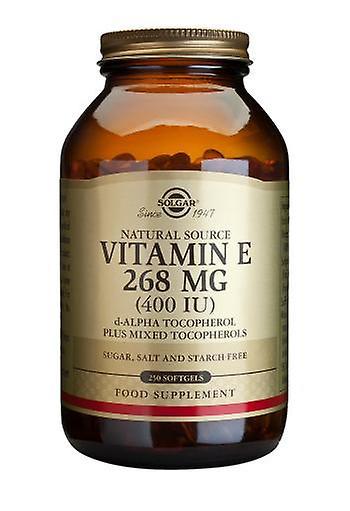 Solgar Vitamin E 268 mg (400 IU) blandat Softgels, 250 on Productcaster.