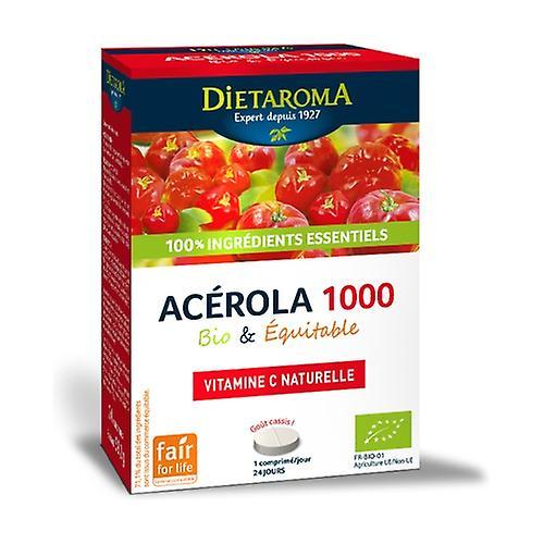 Dietaroma Acerola 1000 Cherry smag 24 tabletter (Cherry) on Productcaster.