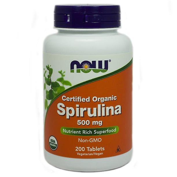 Now! Now foods - organic spirulina 500 mg. - 200 tablets on Productcaster.