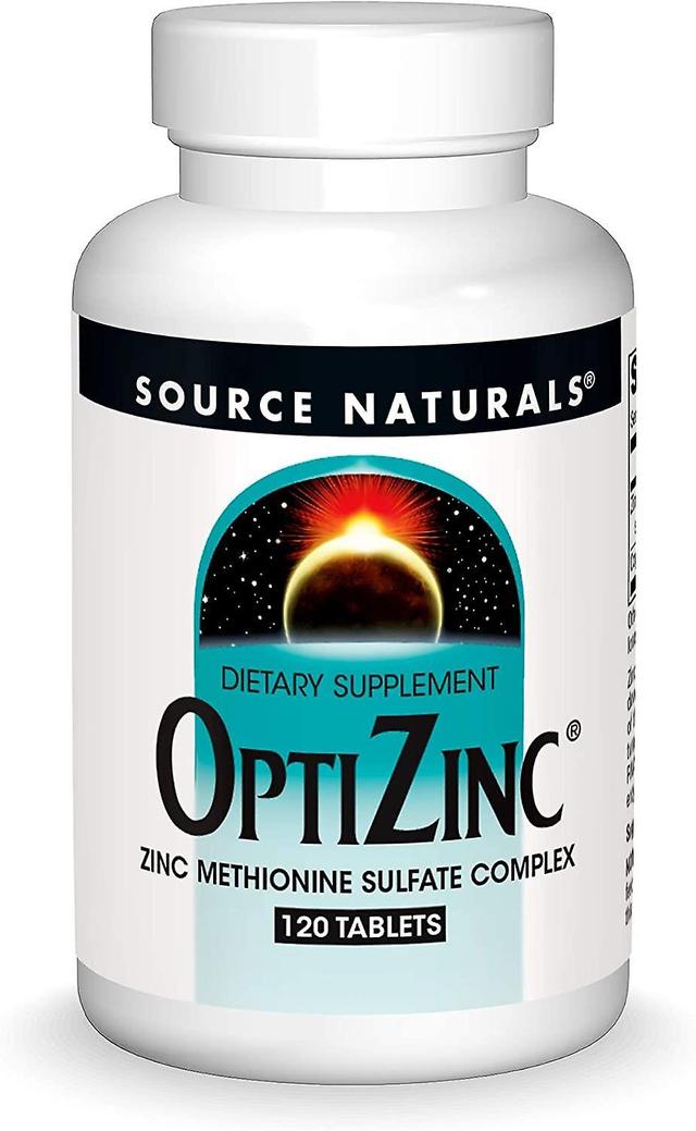 Source Naturals Optizinc 30mg 120 Comprimés on Productcaster.