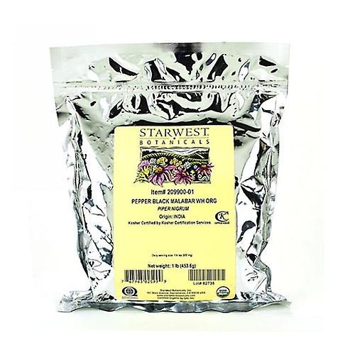 Starwest Botanicals Organic Pepper Black, Whole 1 Lb (Pack of 1) on Productcaster.