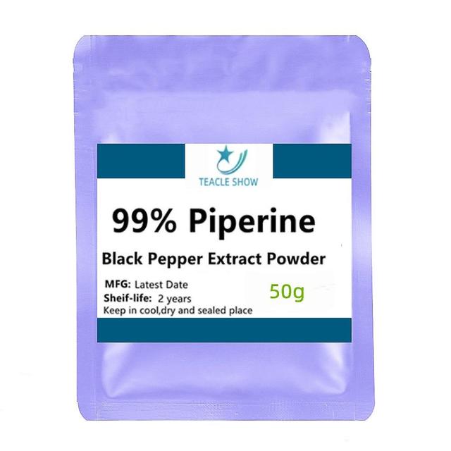 50-1000g 99% Piperin, schwarzer Pfeffer, Bioperin 50g on Productcaster.