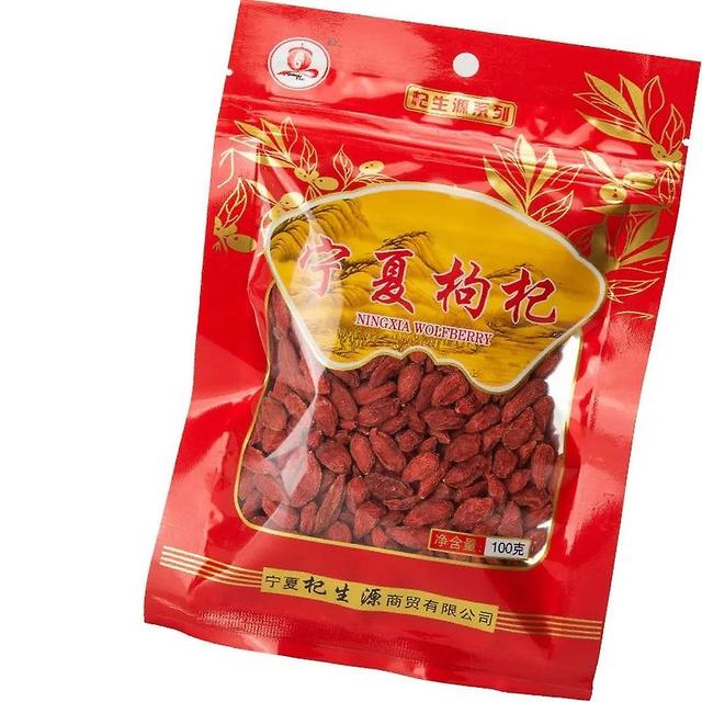 Natuurlijke Goji Ning Xia Zhong Ning Goji-bes 100g Chinese Wolfberry Goji-thee on Productcaster.