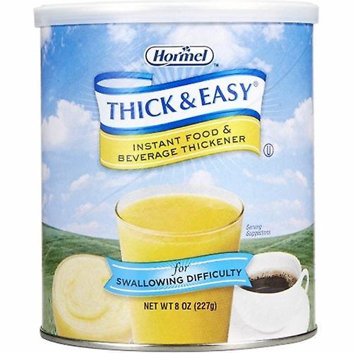 Hormel Food and Beverage Thickener Thick & Easy 8 oz. Container Canister Unflavored Powder Consistency Var, Count of 1 (Pack of 2) on Productcaster.