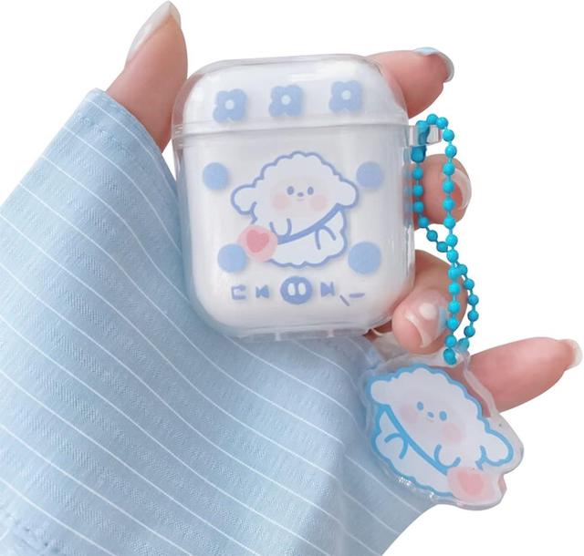 Compatible avec l'étui AirPods avec des dessins animés mignons de filles claires au design animal et doux en TPU pour Airpods 2 et 1, mignon pour Airp on Productcaster.