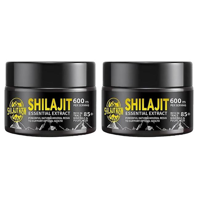 2Pcs Pure 100% Himalayan Shilajit, Soft Resin, Organic, Extremely Potent, Fulvic Acid on Productcaster.