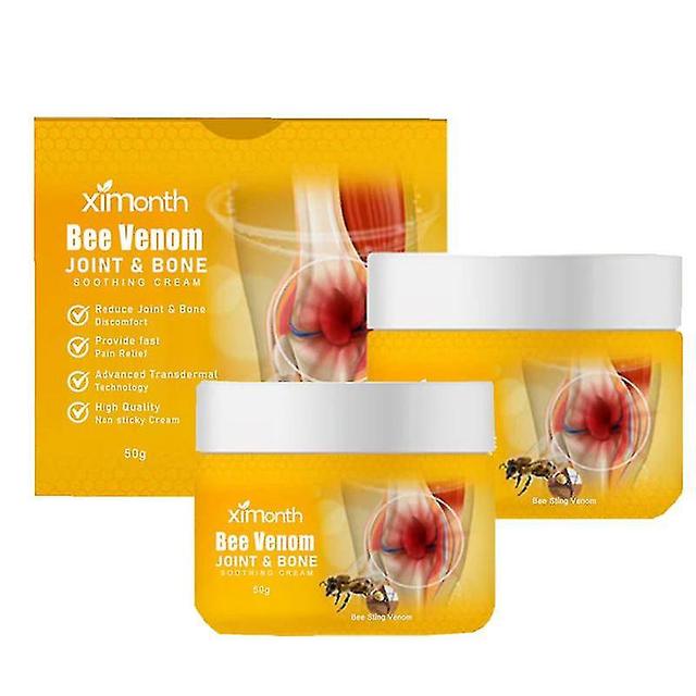 Snxijv Bee Venom Joint Bone Soothing Cream Therapy for Arthritis Pain High Quality 2pcs on Productcaster.