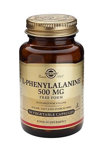 Solgar L-Phenylalanine 500 mg Vegetable Capsules, 50 on Productcaster.