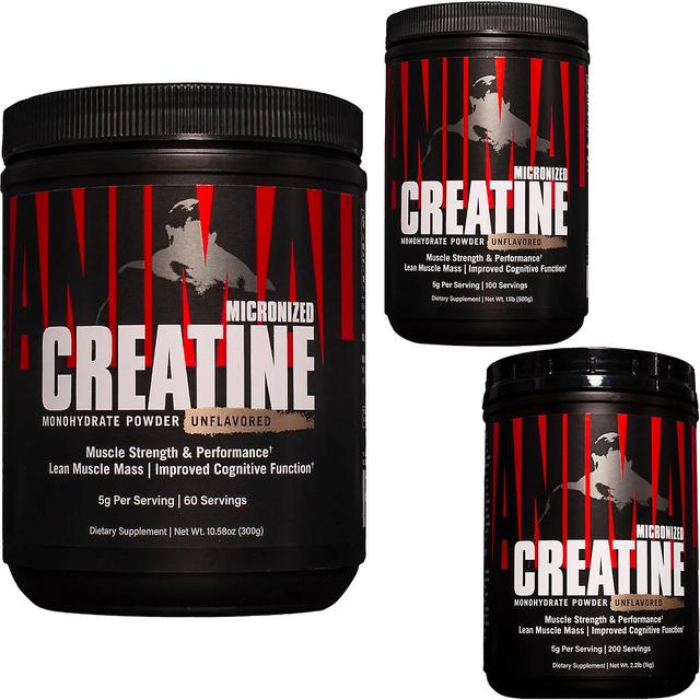 Universal Nutrition Animal Micronized Creatine Powder Dietary Supplement 60 Servings on Productcaster.