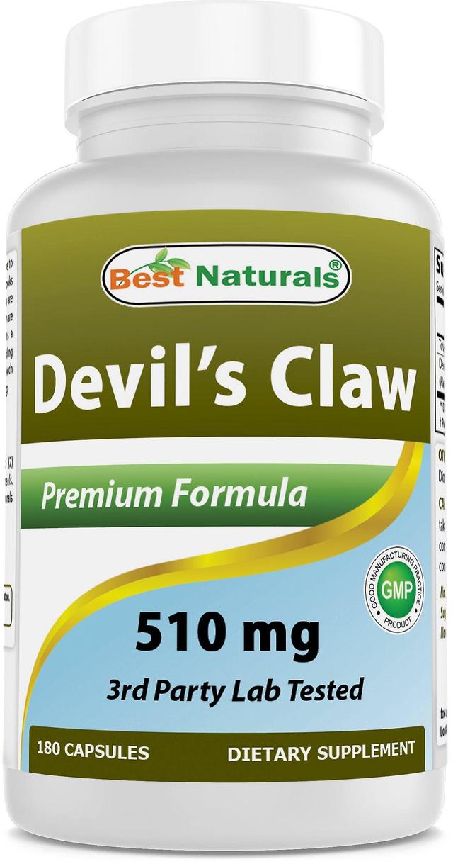 Best naturals devil's claw 510 mg 180 capsules on Productcaster.