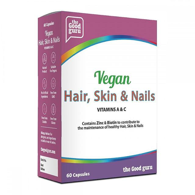 The good guru vegan hair, skin & nails 60's on Productcaster.