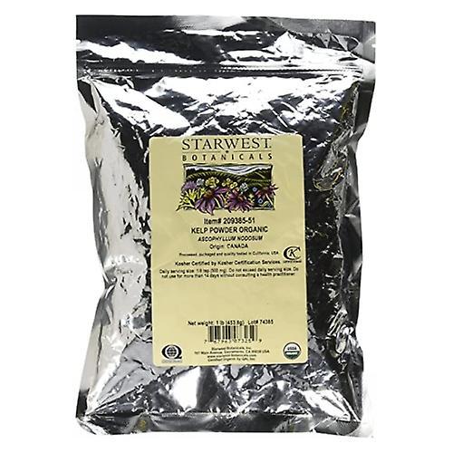 Starwest Botanicals Organic Kelp Powder, 1 Lb (Pack of 6) on Productcaster.