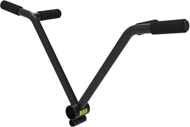 Barbell Landmine Attachment - T Bar Row Handle & V Shape Exercise Equipment Bar on Productcaster.