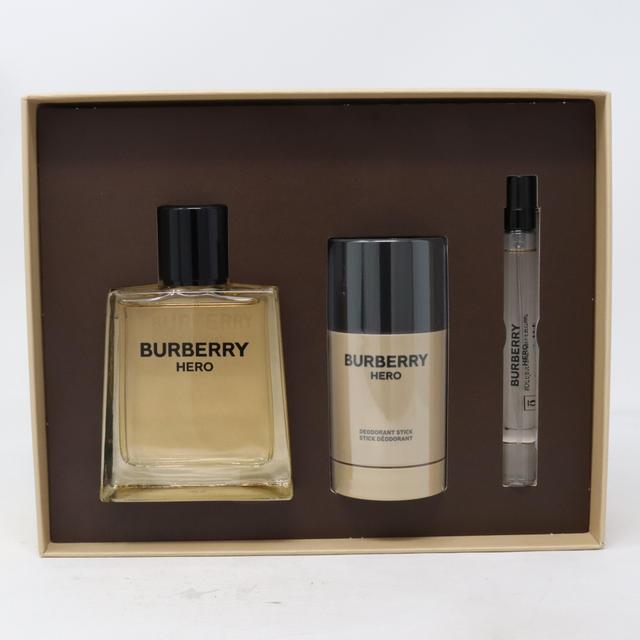 Burberry Hero Eau De Toilette 3-Piece Set / New With Box on Productcaster.