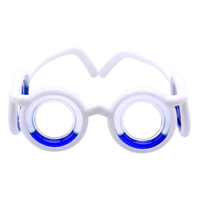 Anti Motion Sickness Glasses,portable Nausea Relief Glasses For Sport Travel,adults Kids White on Productcaster.