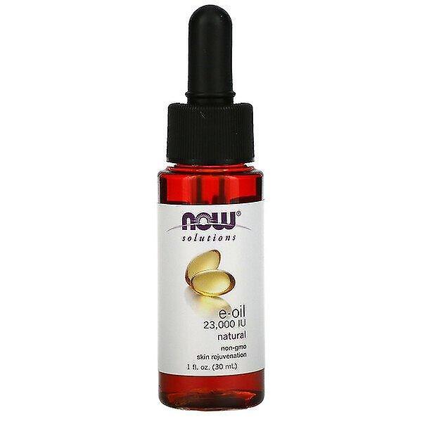 Now Foods, Solutions, E-Oil, 23,000 IU, 1 fl oz (30 ml) on Productcaster.