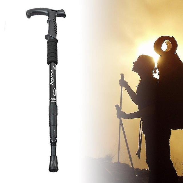 Uttrekkbare Anti Shock Walking Sticks Teleskopiske Fotturer Poles Stokker on Productcaster.