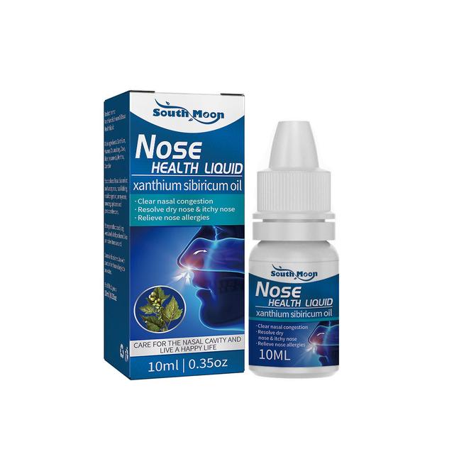 Qian South Moon Xanthium Oil Bite Shu Health Liquid Clear Nasal Congestion To Relieve Nasal Allergies, Dry Itching, Sneezing style 2 on Productcaster.