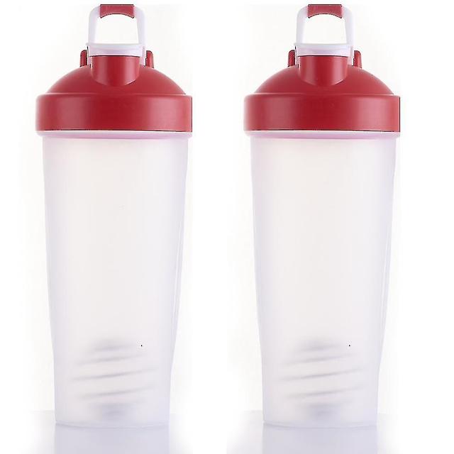 Proteína plástica para shakessmoothies de substituição de refeições, bebidas, salada de mistura vermelho on Productcaster.