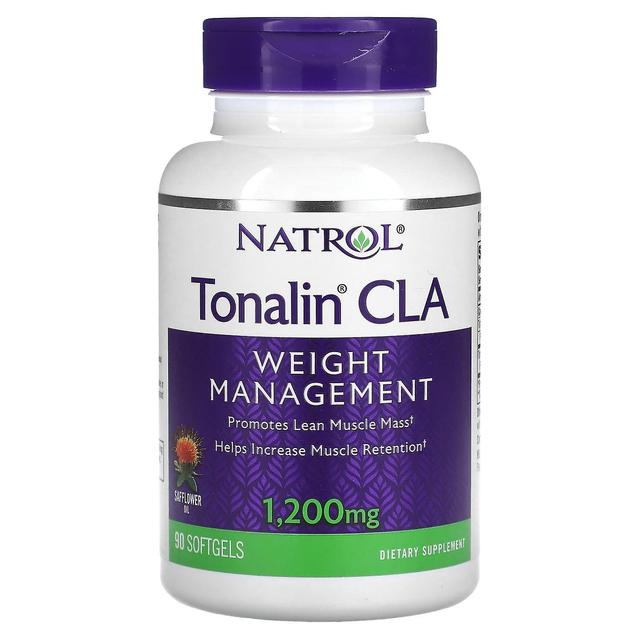 Natrol, Tonalin CLA, 1.200 mg, 90 Softgels on Productcaster.