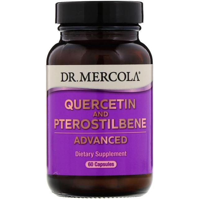 Dr. Mercola, Quercetina e Pterostilbene Advanced, 60 Cápsulas on Productcaster.