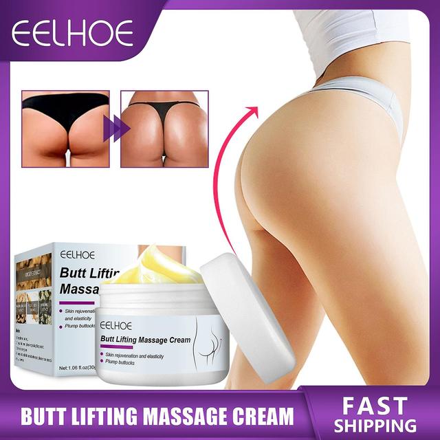 New 2023 Buttock Massage Cream Hip Lift Up Butt Enhancement Prevent Sagging Fast Growth Buttocks Shaping Sculpts Plump Sexy Body Care Linghai on Productcaster.