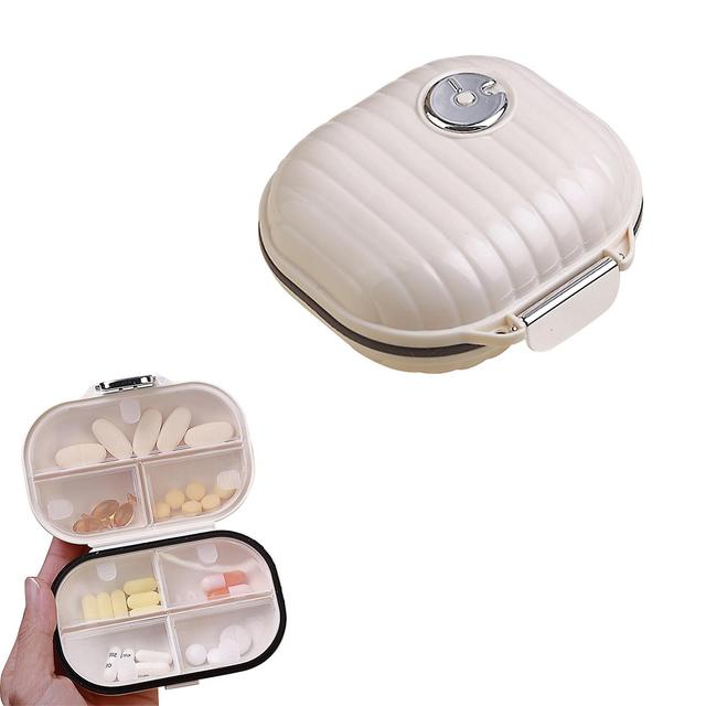 Portable Daily Pills Case Small Travel Pills Organizer for Purse Portable Mini Pharmacy S on Productcaster.