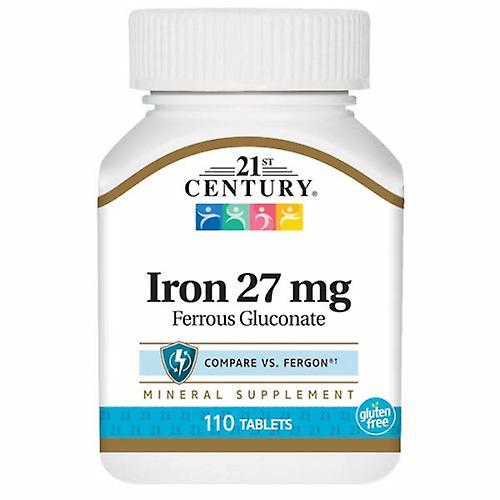 21st Century Iron, 27 mg 110 Tablets (Pack of 3) on Productcaster.