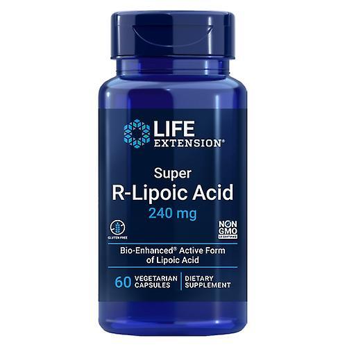 Life Extension Predĺženie životnosti kyselina super R-lipoová, 240 mg,60 vcaps (balenie po 2) on Productcaster.