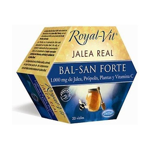 Dietisa Bal-San Forte Royal Jelly 20 ampoules of 10ml (Apricot) on Productcaster.