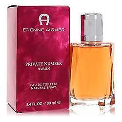 Private number eau de toilette spray by etienne aigner on Productcaster.