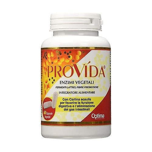 Optima Provida Vegetable Enzymes 60 vegetable capsules of 500mg on Productcaster.