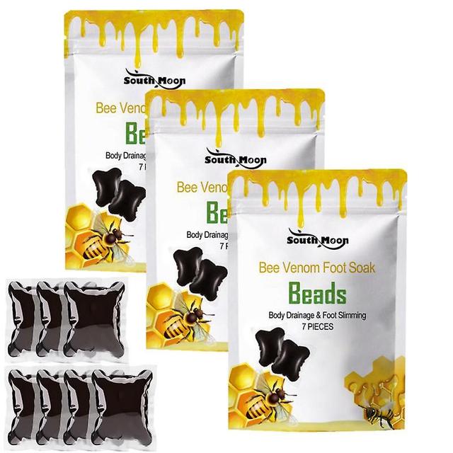 1-5packs Bain de pieds brûleur de graisse Détox lymphatique Slim Bee Venom Gel de trempage des pieds Perdre du poids Soulager le stress Gonflement ... on Productcaster.