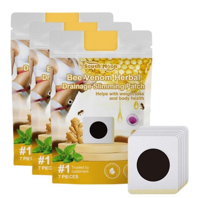 2024 Bee Venom Slim Patch Navel Sticker Anti-Obesity Fat Burning for Losing Weight Abdomen Slimming Patch 3packs on Productcaster.