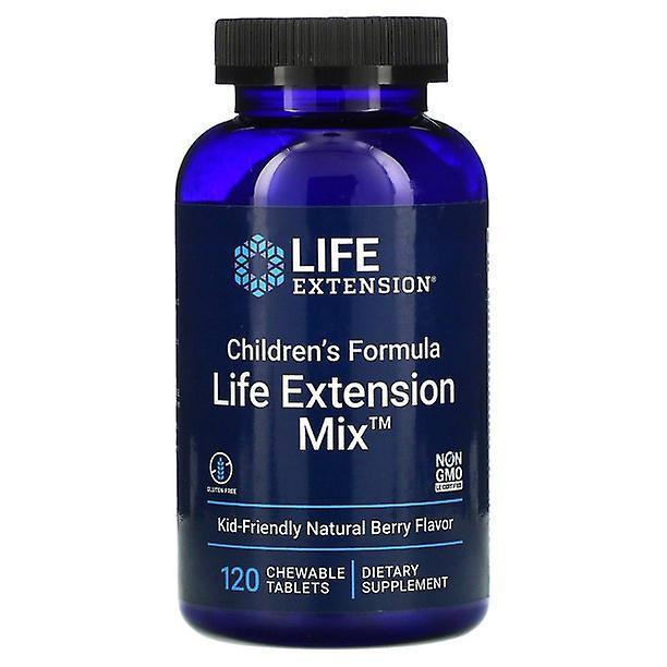 Children's formula, life extension mix, natural berry, 120 chewable tablets on Productcaster.