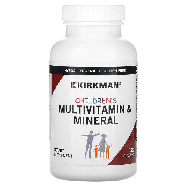 Kirkman Labs, Multiwitamina i minerały dla dzieci, 120 kapsułek on Productcaster.