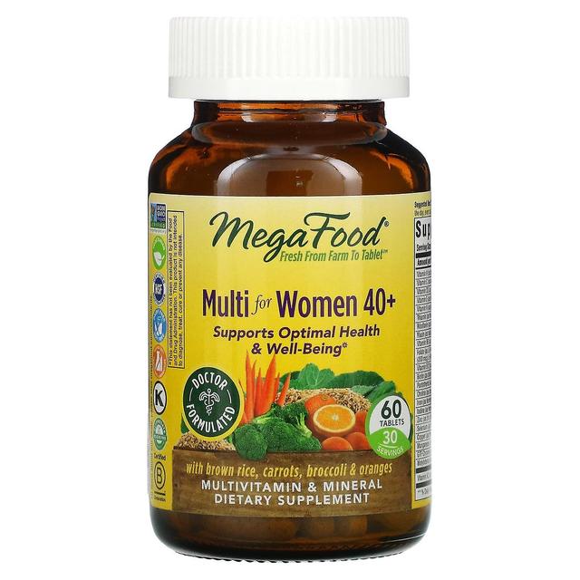 MegaFood, Multi for Women 40+, 60 Tablets on Productcaster.