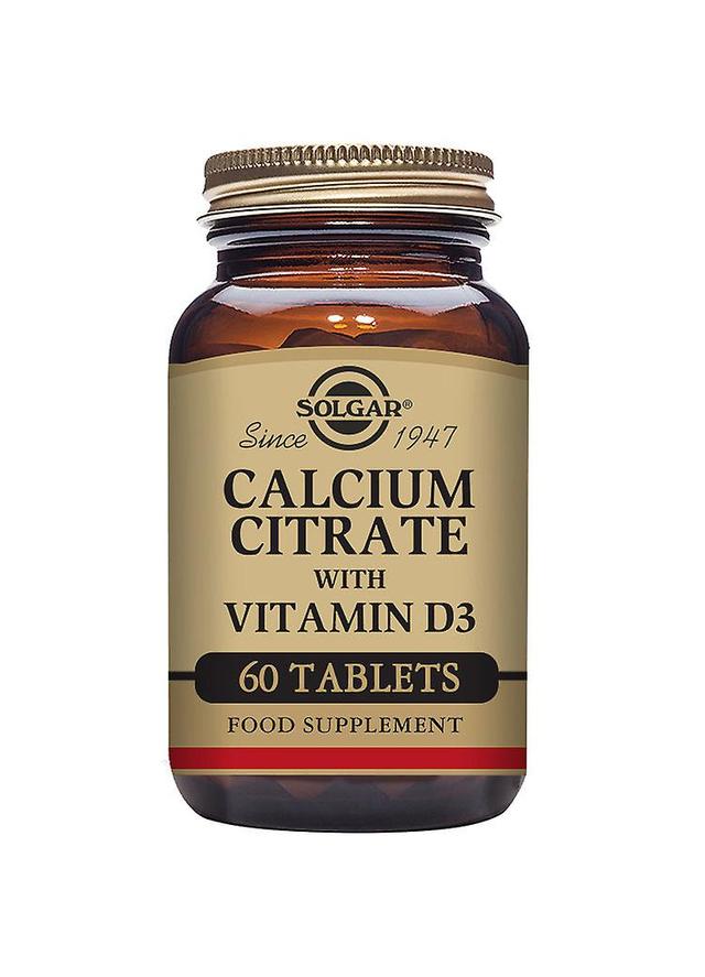 Solgar citrát vápenatý s vitamínom d3 60's on Productcaster.