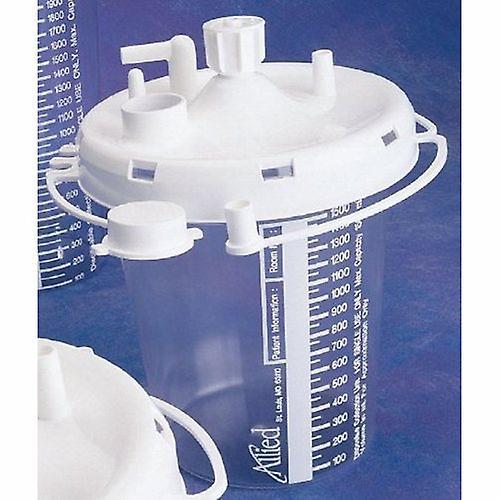 Allied Healthcare Suction Canister 1500 mL With Lid, Count of 1 (Pack of 1) on Productcaster.