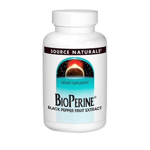 Source Naturals Quelle Naturals Bioperine Black Pepper Fruchtextrakt, 10 MG, 120 Tabs (Packung mit 2) on Productcaster.