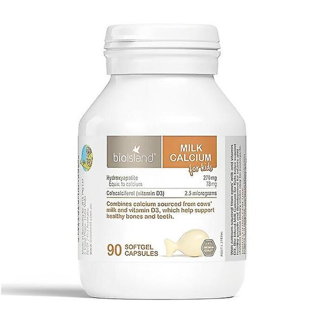 Bioisland Milk Calcium - 90 Capsules - 90pcs on Productcaster.