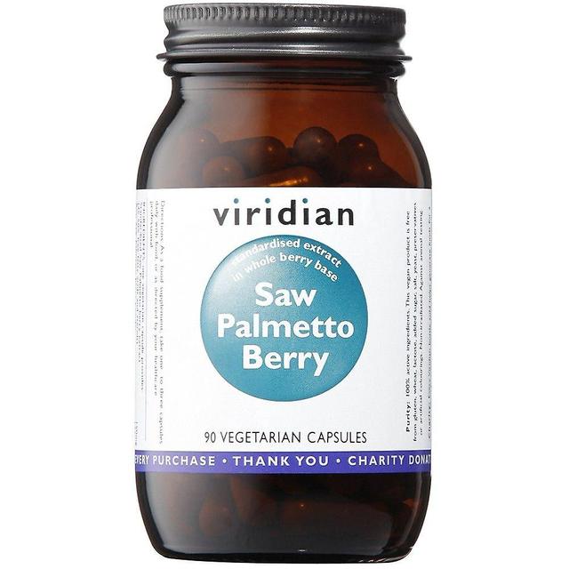 Viridian Saw Palmetto Berry Extract Veg Caps 90 (862) on Productcaster.