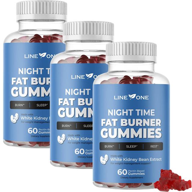 1-pack Overnight Fat Burning Gummies | Weight Loss And Sleep Support Supplement | Weight Loss Hunger Suppressant And Metabolism Booster 3PCS on Productcaster.