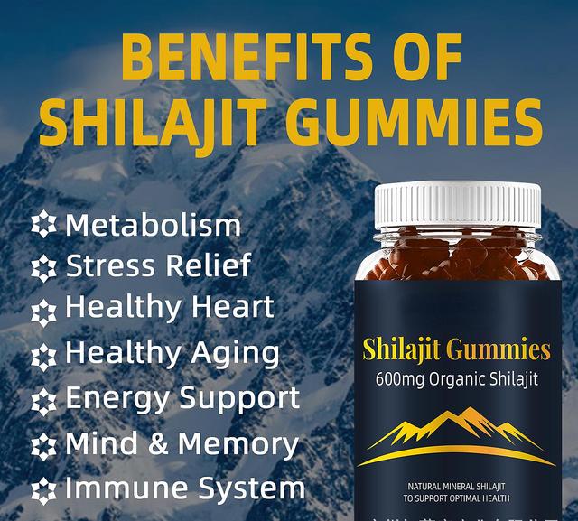 Denstyle Shilajit Gummies 600mg, Shilajit Pure Himalayan Organic Gummies For Men & Women,shilajit Resin Supplement, Energy, Immune Support And Focu... on Productcaster.