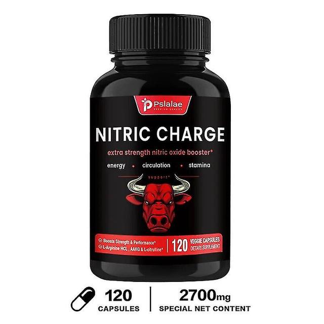 Vorallme Nitric Acid Charge - Enhances Male Energy, Circulation, Stamina 120 Capsules on Productcaster.