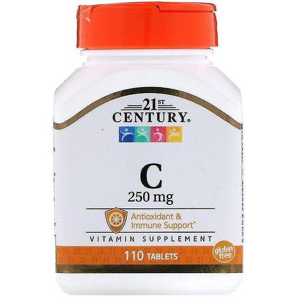 21st Century Século 21, Vitamina C, 250 mg, 110 comprimidos on Productcaster.