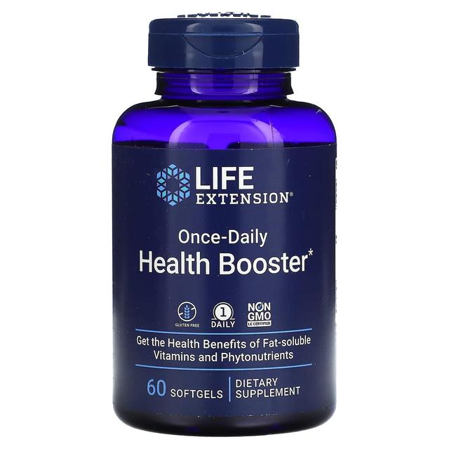 Life Extension Livsförlängning, En gång dagligen Hälsa Booster, 60 Softgels on Productcaster.