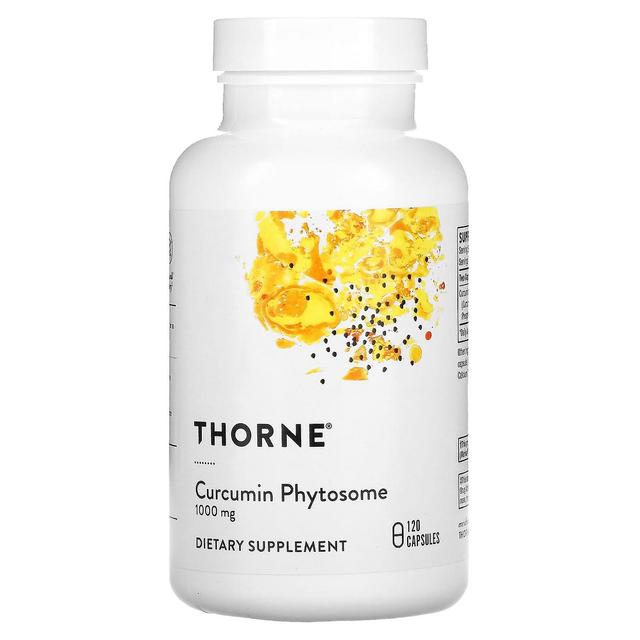 Thorne Research, Curcumin Phytosome, 1,000 mg, 120 Capsules on Productcaster.