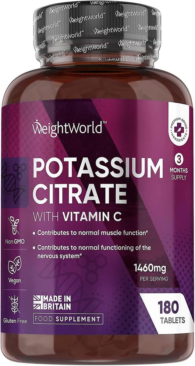 WeightWorld Citrato di potassio 1460mg 180 Compresse on Productcaster.