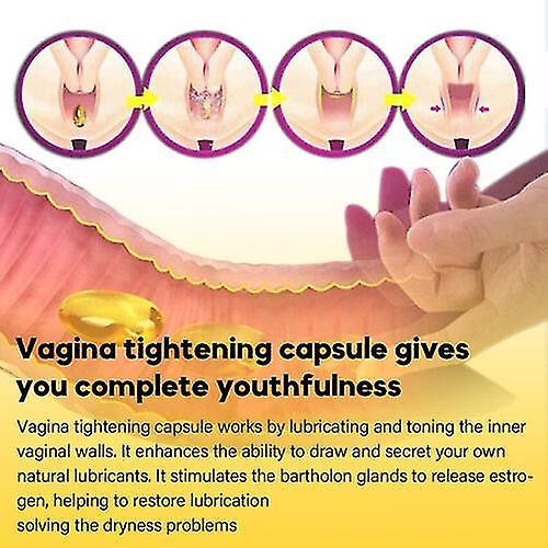 30 Pcs Detox Feminine Remove Odor Itching Capsule Healthy Vaginal Tightening on Productcaster.